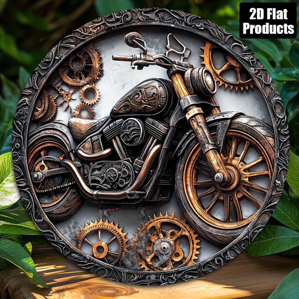 Cycling Gear Gifts - Targa in metallo vintage per motocicletta