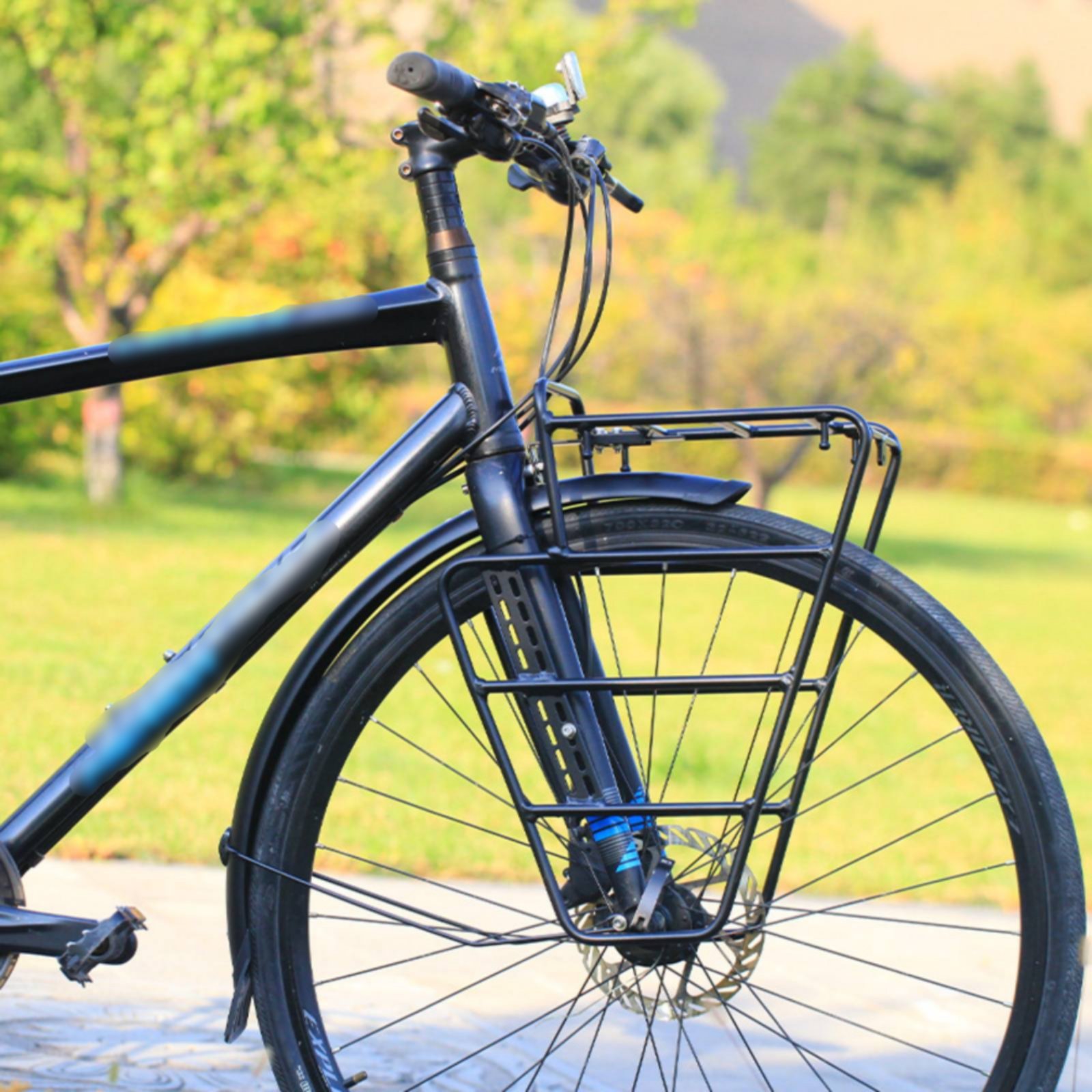 Bike Cargo Rack - Portapacchi Anteriore per Bici Gravel in