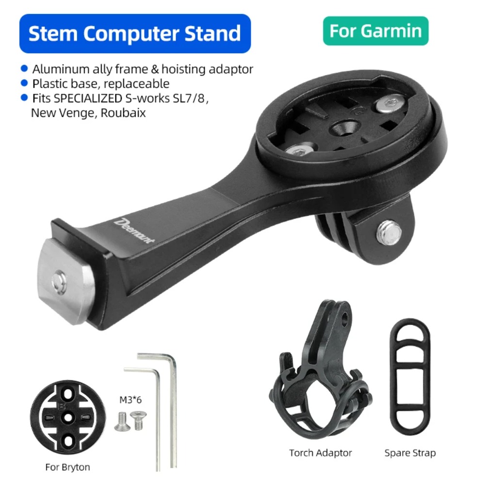 Bike Speedometer - Supporto per Estensione Attacco Manubrio Bici