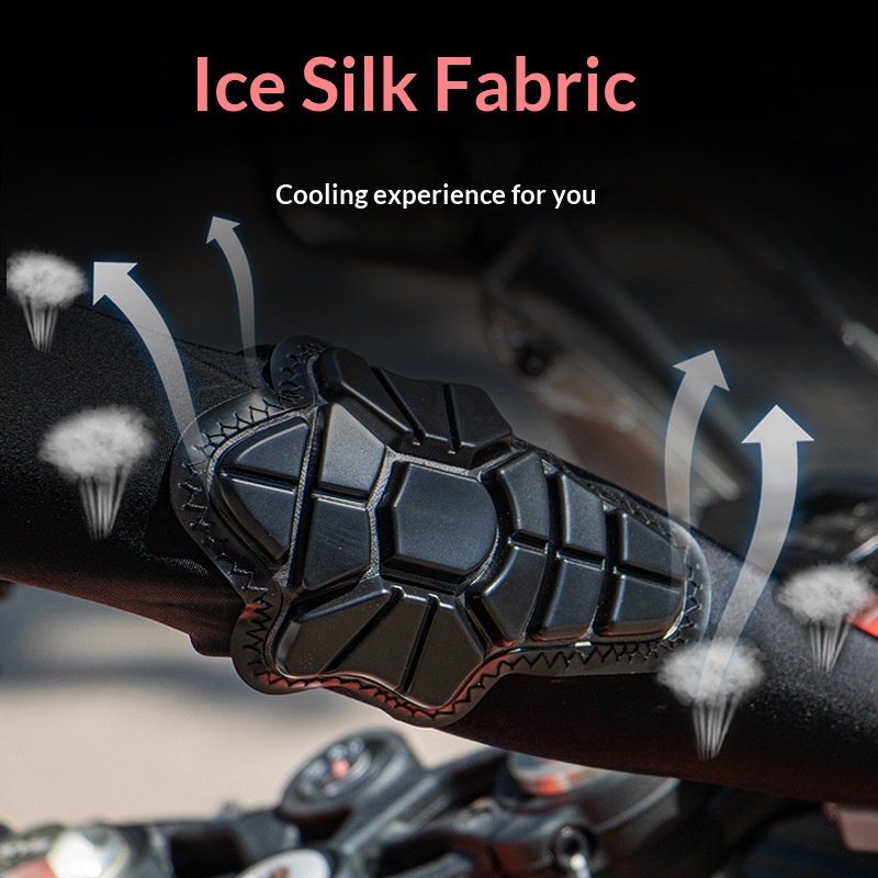 Manicotti estivi per moto, pro - Cycling Gear Padding recensione e prezzo