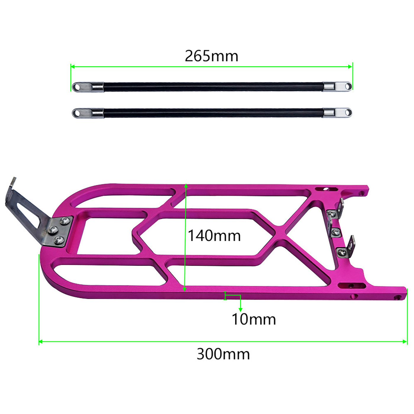 Portapacchi Posteriore in Allu - Bike Cargo Rack recensione e prezzo