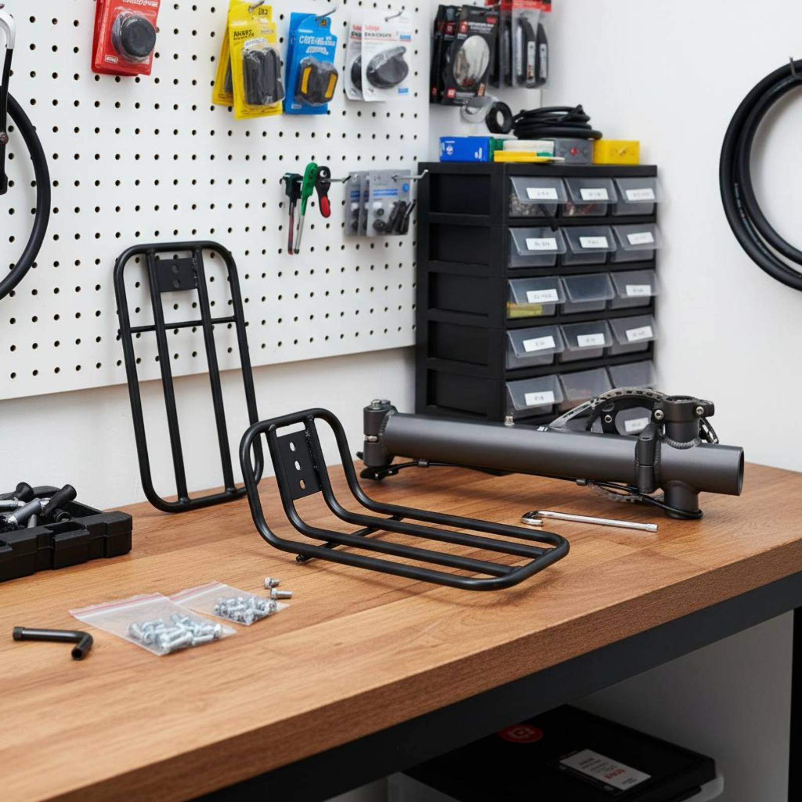 Portapacchi Anteriore Pieghevo - Bike Cargo Rack recensione e prezzo